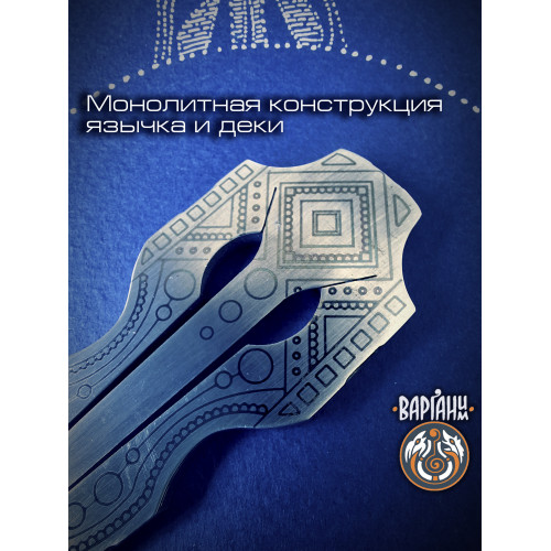 Варган Глазырина - Якут, монолитный, с чехлом/футляром